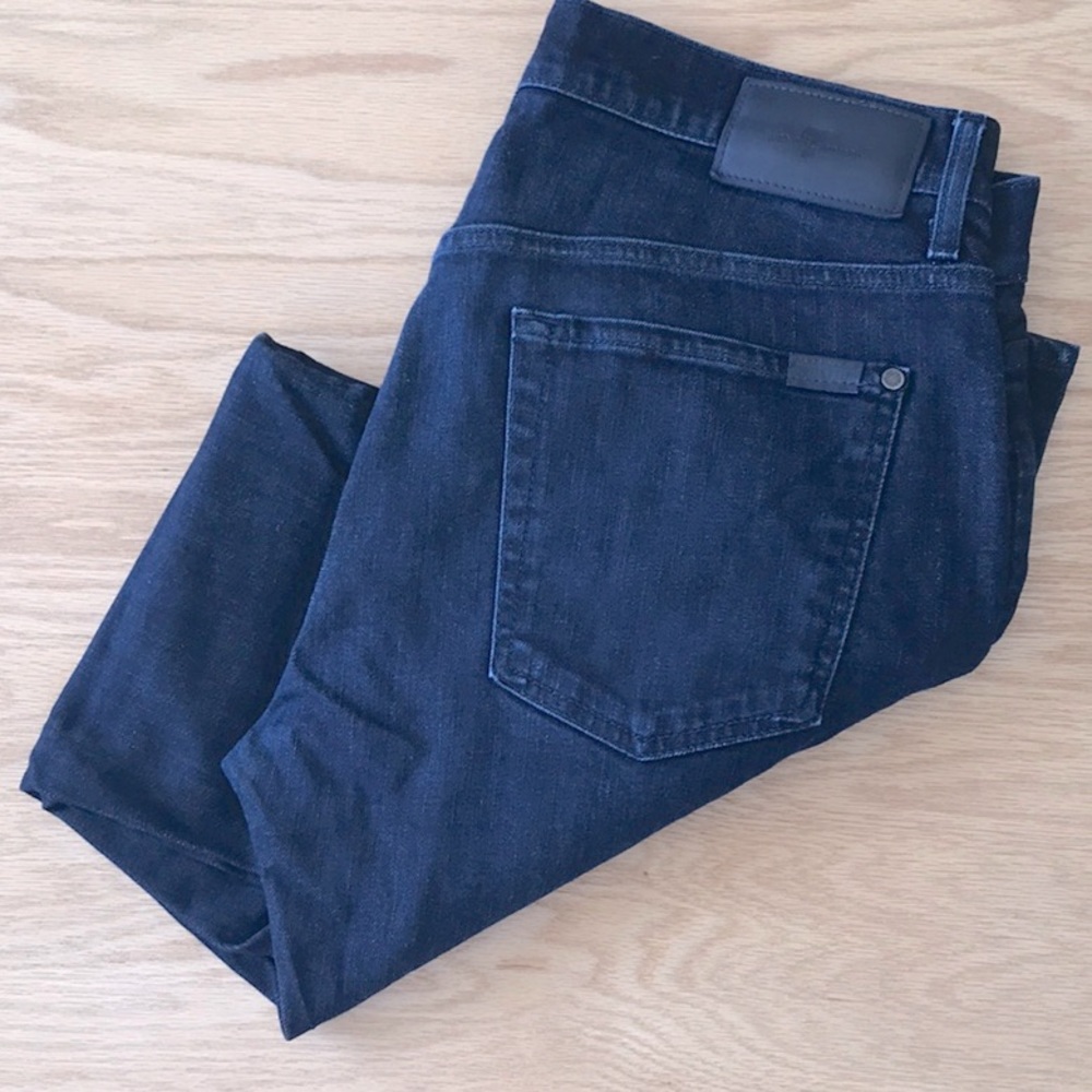 Mens the straight 7 for all mankind jeans